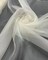 Ivory Crystal Organza Fabric by the Yard, 60" Wide Sheer Lightweight Organza for Wedding Dresses, Event Decor, Curtains & Sewing